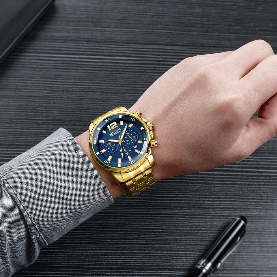 Megir Analogue 30M water resistant fashion wrist watch – Victoria His ...