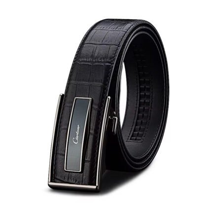 Men's Classic Automatic Genuine Leather Belt