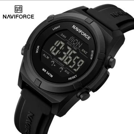 Digital 5ATM waterproof fashion wrist watch