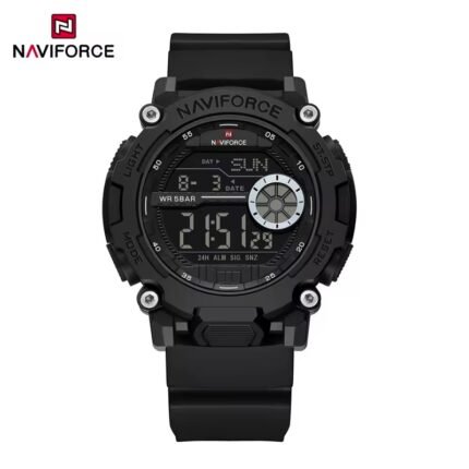 Naviforce Men's Digital 5ATM Waterproof wrist watch