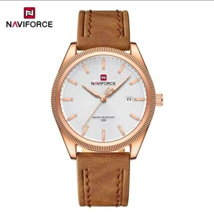 Naviforce Slim Men's calendar top luxury wrist watch